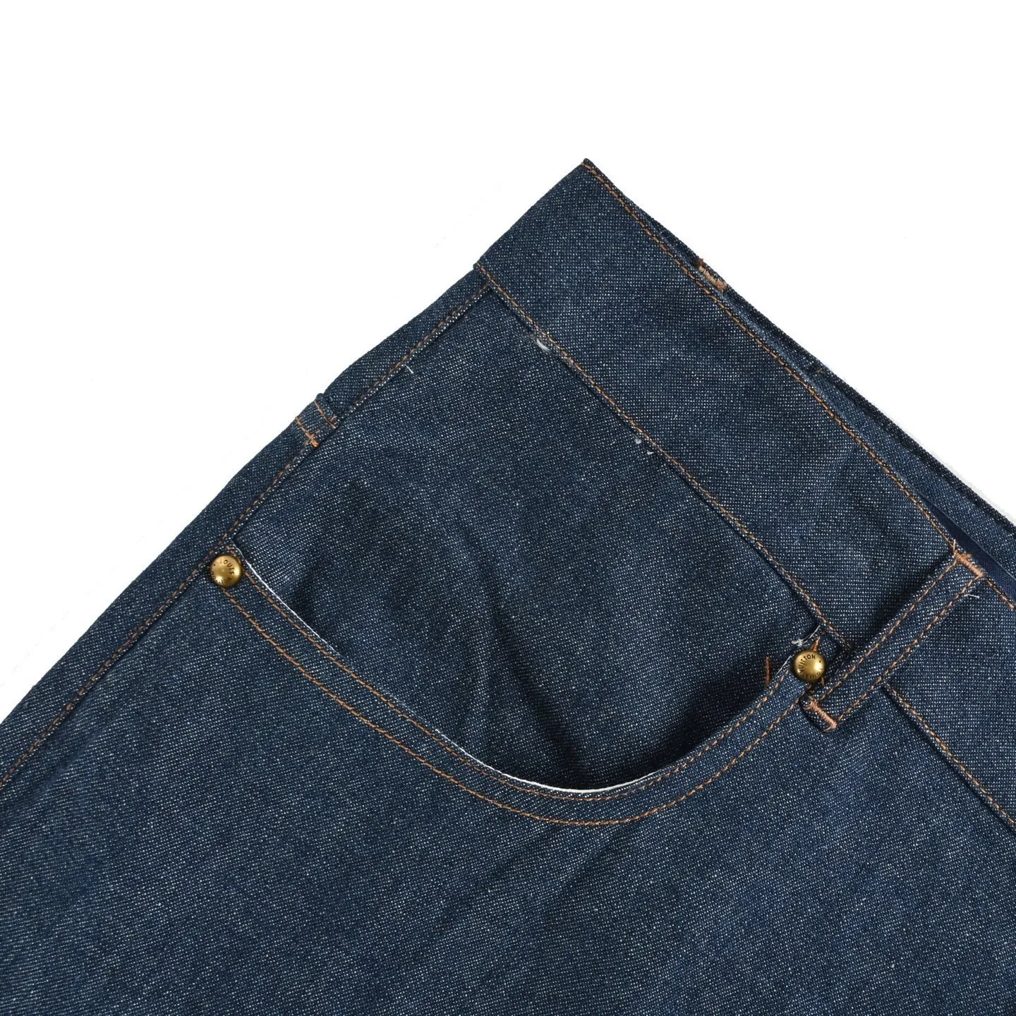 Louis Vuitton/Louis Vuitton 25ss hemp rope embroidered suit denim shorts